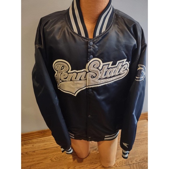 STARTER Other - Vintage Starter Penn State Satin Jacket letterman size XL. College made in USA